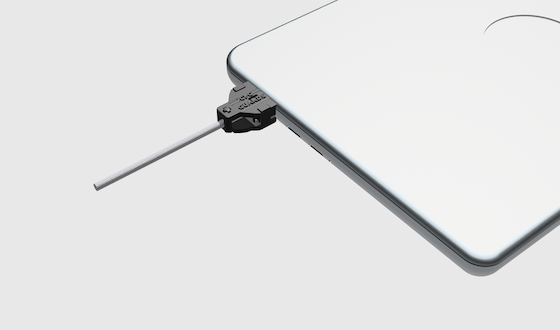 Protected MagSafe 3 magnetic T- shape charging cable for MacBooks